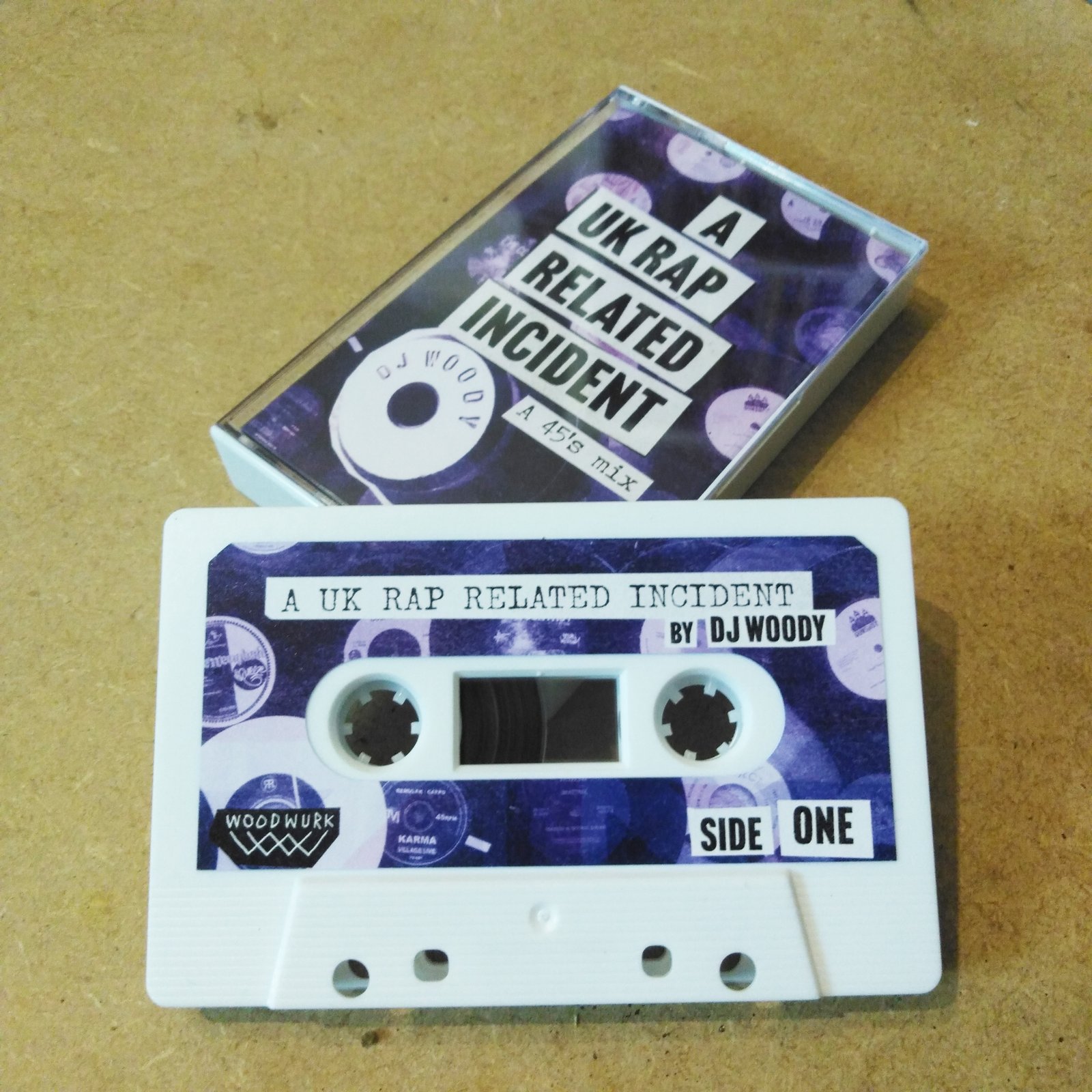 A UK Rap Related Incident' by DJ Woody (Cassette with Download